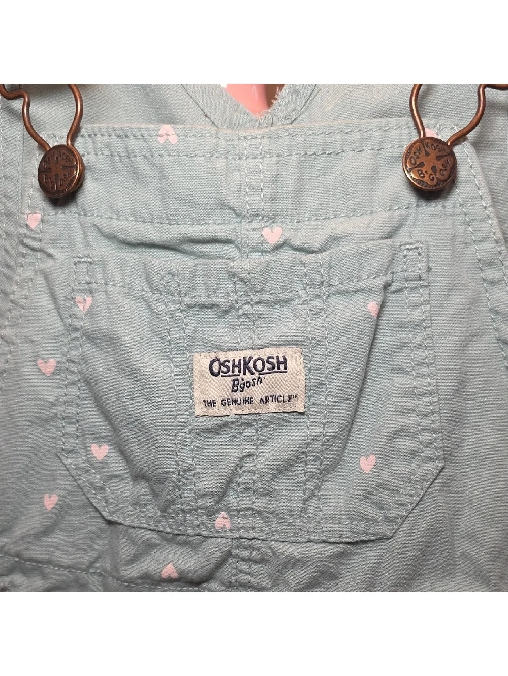 Charming Light Blue Kids Overalls